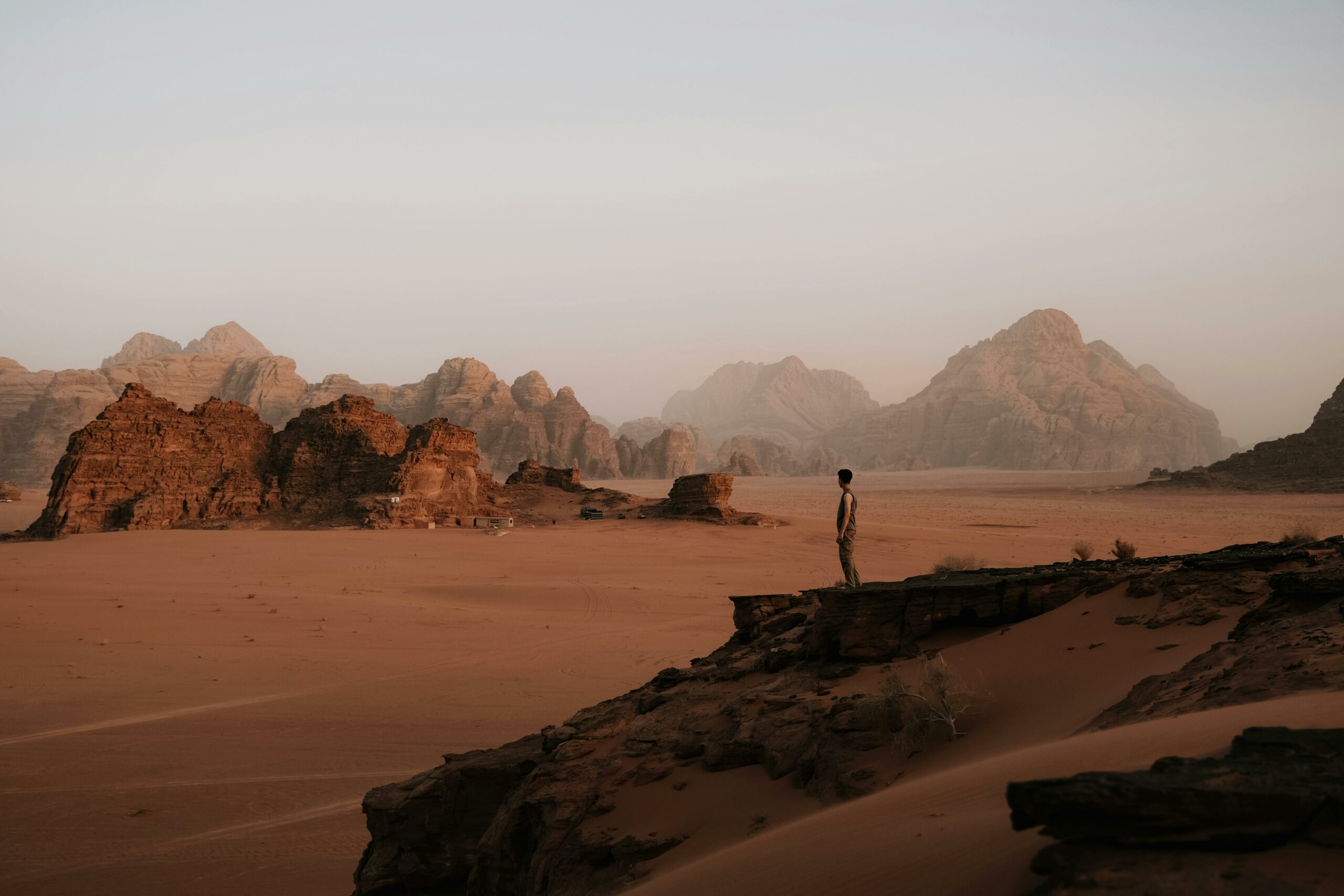 pexels photo 13458331 13458331 1 Explore the vast and breathtaking landscapes of Wadi Rum, Jordan's iconic desert, at sunset.
